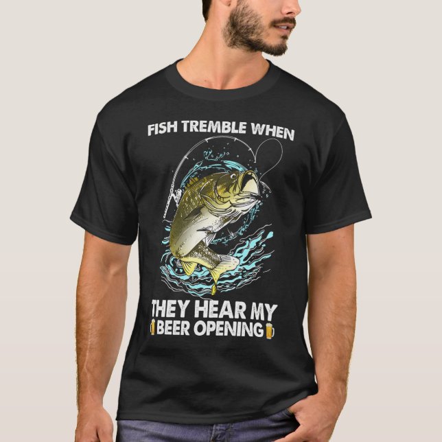 T-shirt Peau de truite brune (Devant)