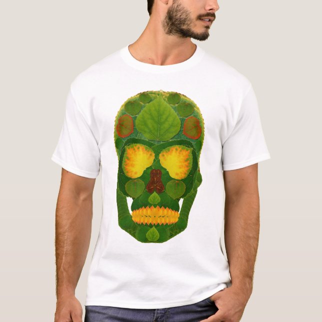 T-shirt Peau feuille Aspen 9 (Devant)
