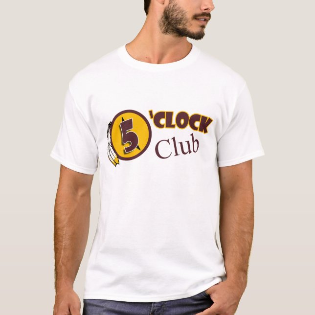 T-shirt Peaux club 5 heures (Devant)
