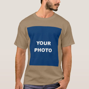 T-shirt Pebble Color Ajouter Votre Image Photo Logo