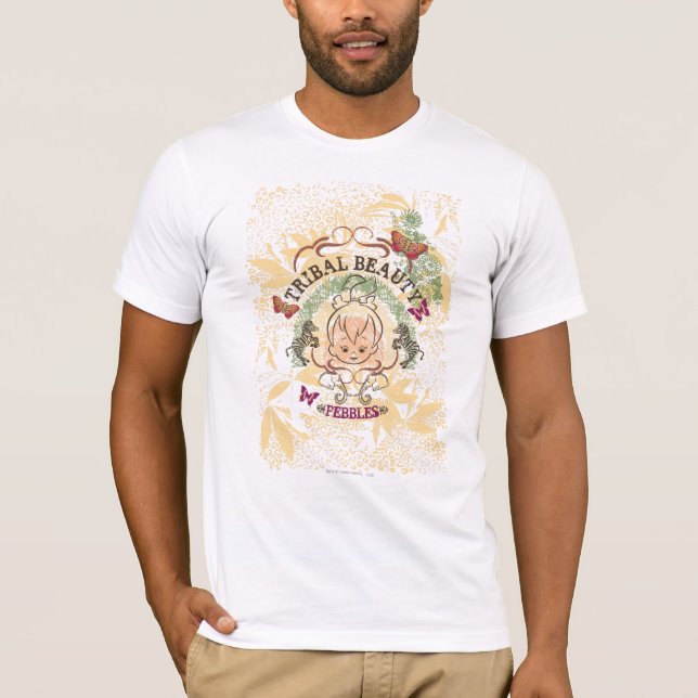 T-shirt PEBBLES™ Beauté tribale (Devant)