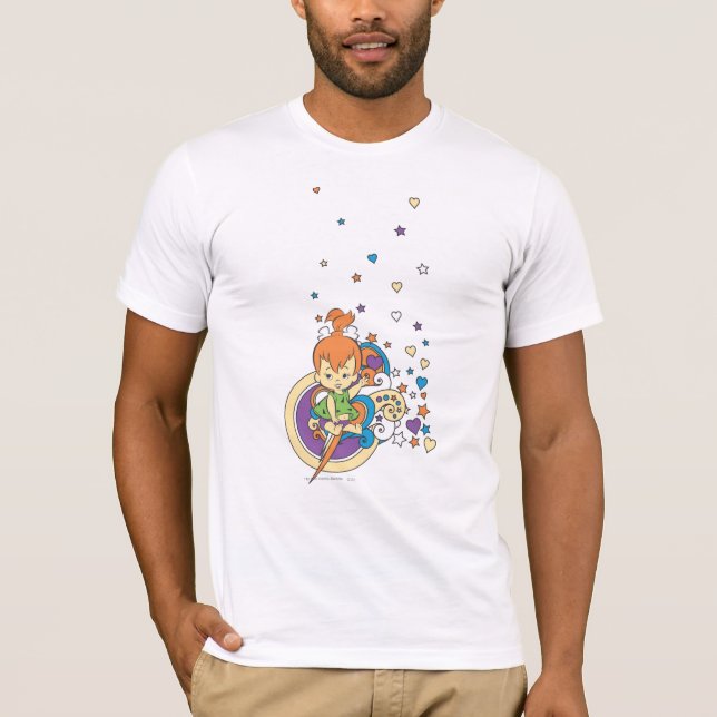 T-shirt PEBBLES™ Dans Les Étoiles � (Devant)