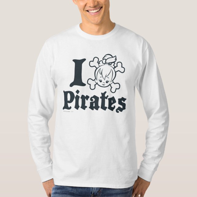 T-shirt PEBBLES™ Le pirate (Devant)