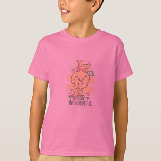 T-shirt PEBBLES™ Miss Merveilleuse (Devant)