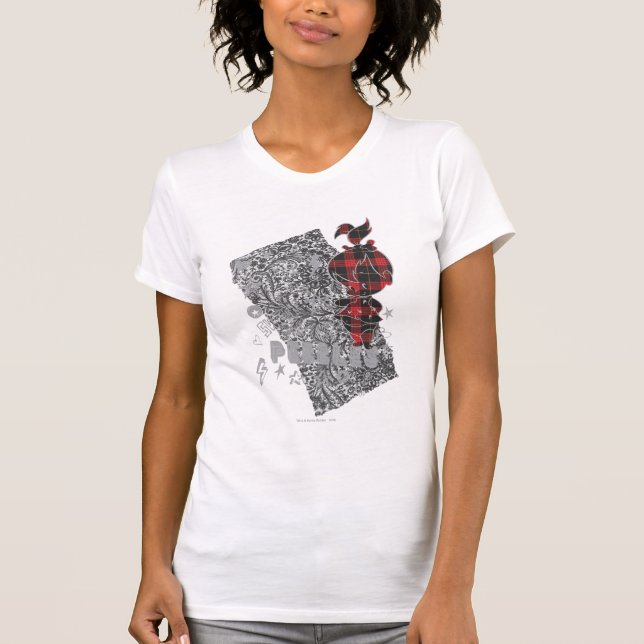T-shirt PEBBLES™ Punk Plaid (Devant)
