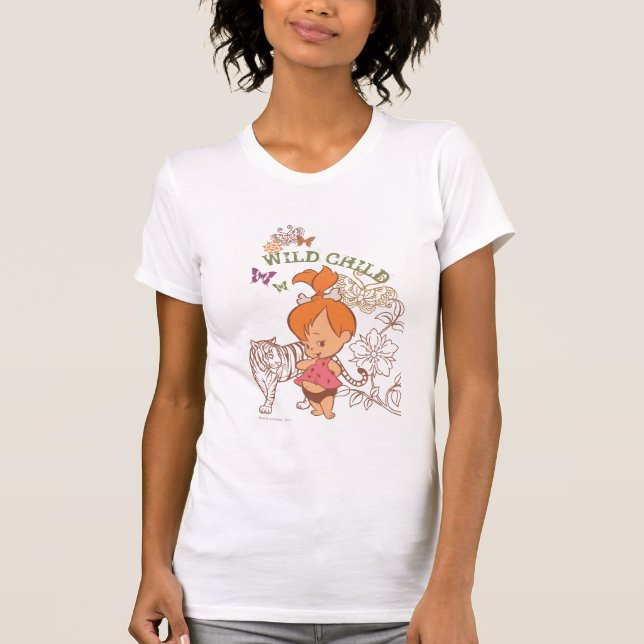 T-shirt PEBBLES™ Wild Child (Devant)