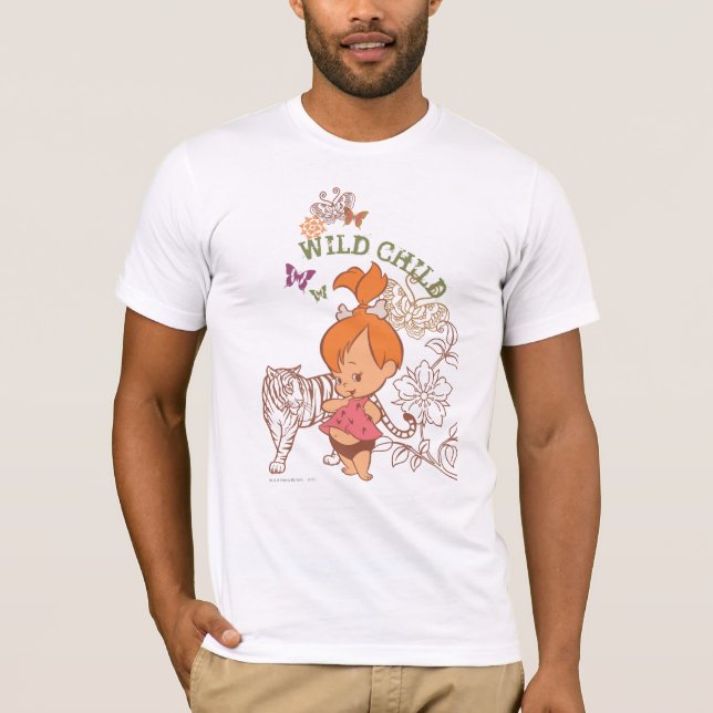 T-shirt PEBBLES™ Wild Child (Devant)