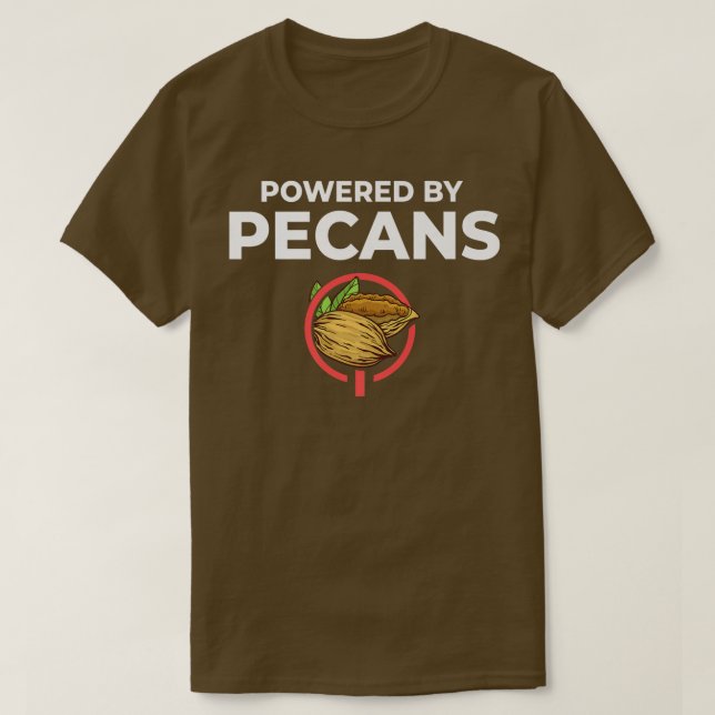 T-shirt Pecan Nuts Arbre grillé Candy Pie Praline Cookies (Design devant)