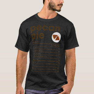 T-shirt Pecan Pie Nutrition Fiches