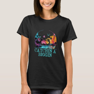 T-shirt Pêchant un Biggin Pêche Chasse Pêcheur Chasseur 