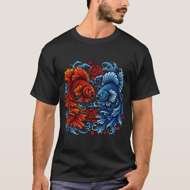 T-shirt pêche (Devant)