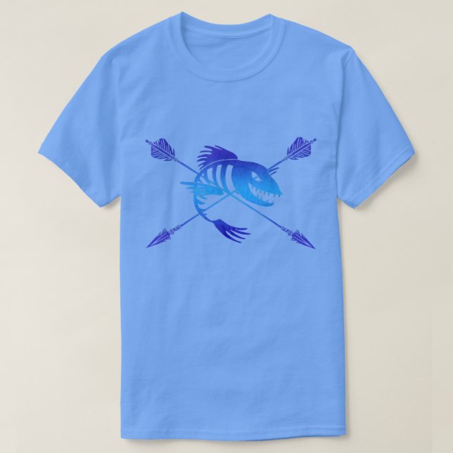 T-shirt Pêche à la botte Poisson Poisson Chasse Bow Pêche  (Design devant)