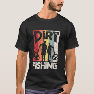 T-shirt Pêche à la boue - Détection de trésors de plage au