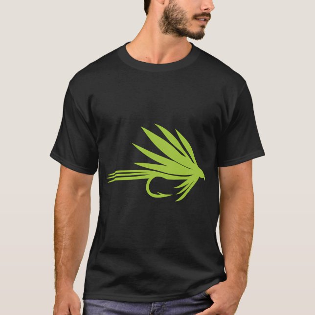 T-shirt Pêche à la mouche (Devant)