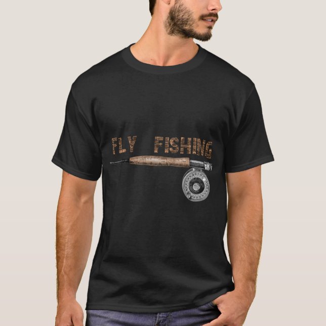 T-shirt Pêche à la mouche (Devant)