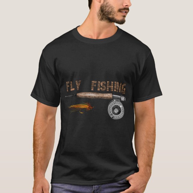 T-shirt Pêche à la mouche (Devant)