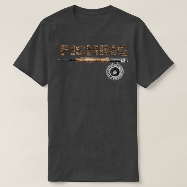 T-shirt Pêche à la mouche 1 (Design devant)