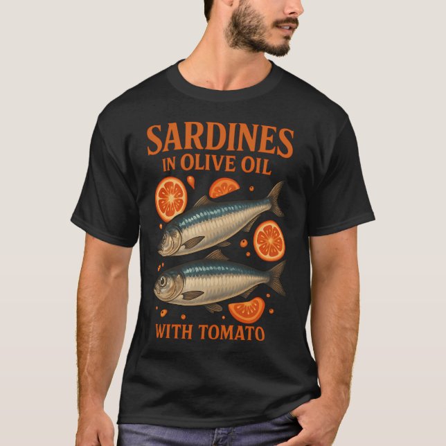T-shirt Pêche à la mouche au coucher du soleil (Devant)