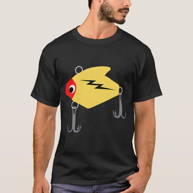 T-shirt Pêche à la mouche au coucher du soleil (Devant)