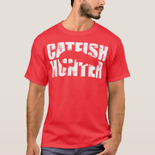T-shirt Pêche à la pêche à la pêche au poisson-chat