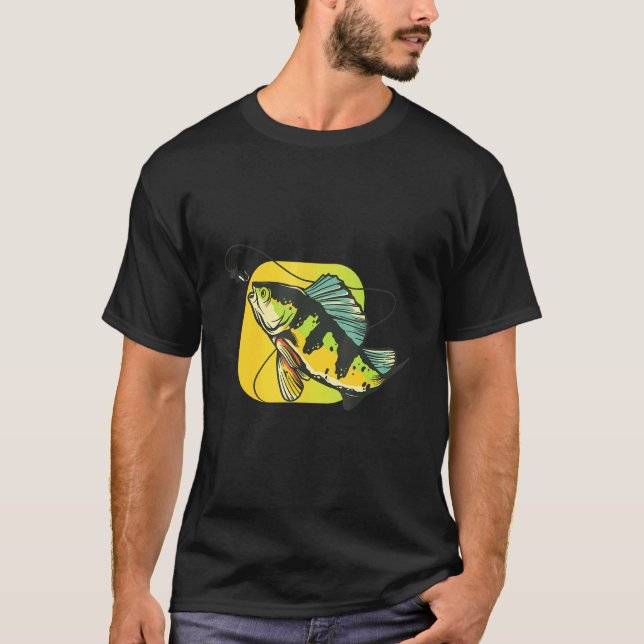 T-shirt Pêche à la perche (Devant)