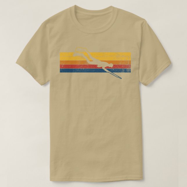 T-shirt Pêche à la traîne Freediving (Design devant)