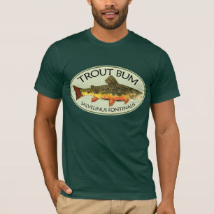 T-shirt Pêche à la truite