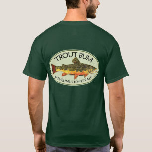 T-shirt Pêche à la truite