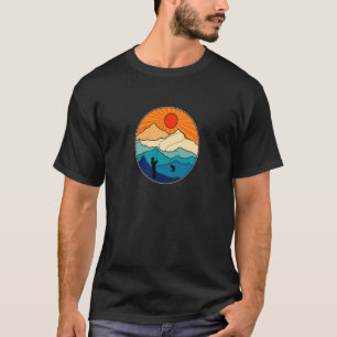 T-shirt Pêche à la truite à la mouche pour la pêche à la m