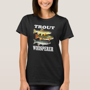 T-shirt Pêche à la truite Poisson d'eau douce Pêcheur Chuc