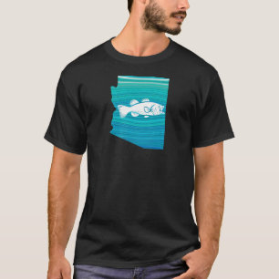 T-shirt Pêche à la vague de l'Arizona