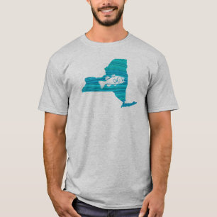 T-shirt Pêche à la vague de New York