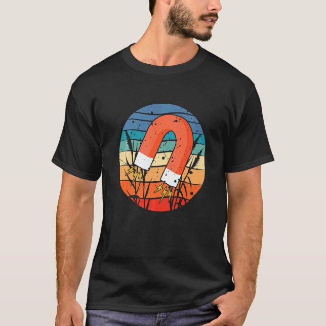 T-shirt Pêche à l'aimant (Devant)