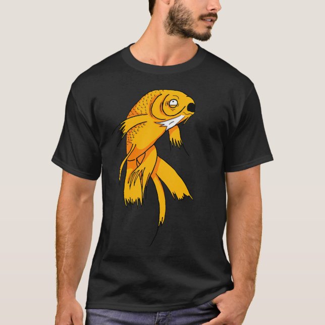 T-shirt Pêche à l'alligator dans une baignoire (Devant)