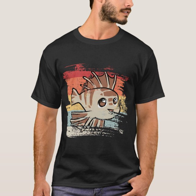 T-shirt Pêche à l'ancienne (Devant)