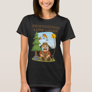 T-shirt Pêche à l'appât drôle perdant