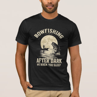 T-Shirt Pêche à l'arc après la tombée de la nuit L