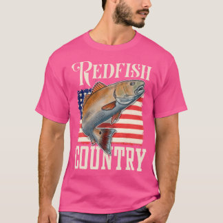 T-shirt Pêche à l'eau salée du sébaste Pêche à la dronnett