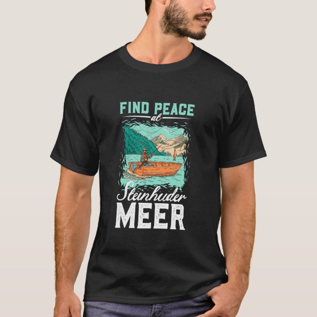 T-shirt Pêche à Steinhuder Meer (Devant)