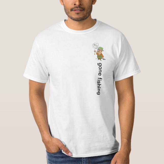 T-shirt Pêche allée (Devant)