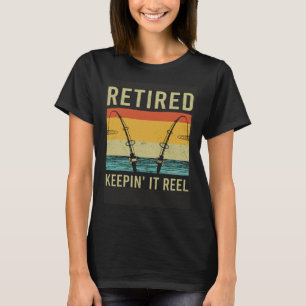 T-shirt Pêche Amour Papa Fête Père Retraité Garder Il Reel