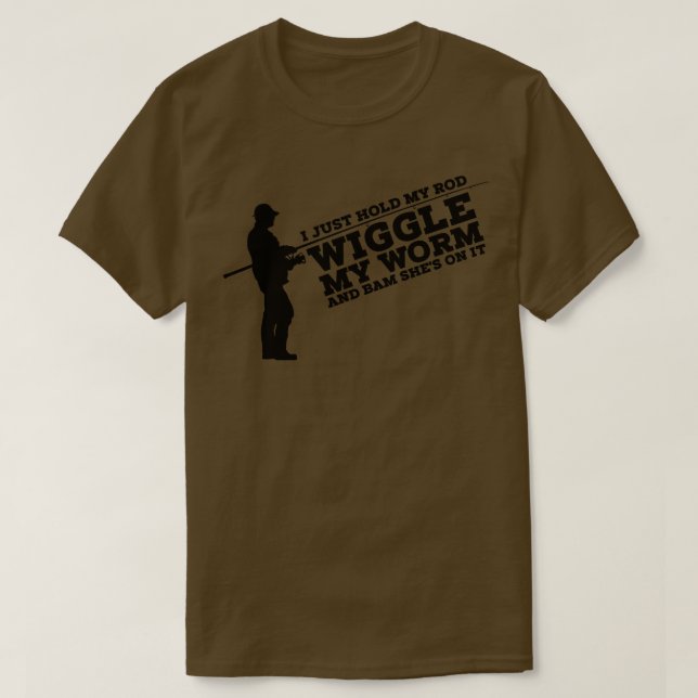 T-shirt Pêche amusante (Design devant)