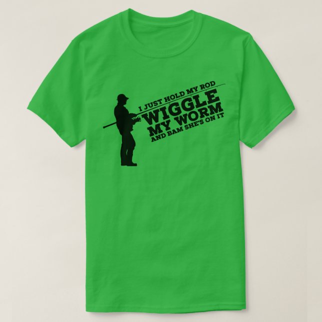 T-shirt Pêche amusante (Design devant)
