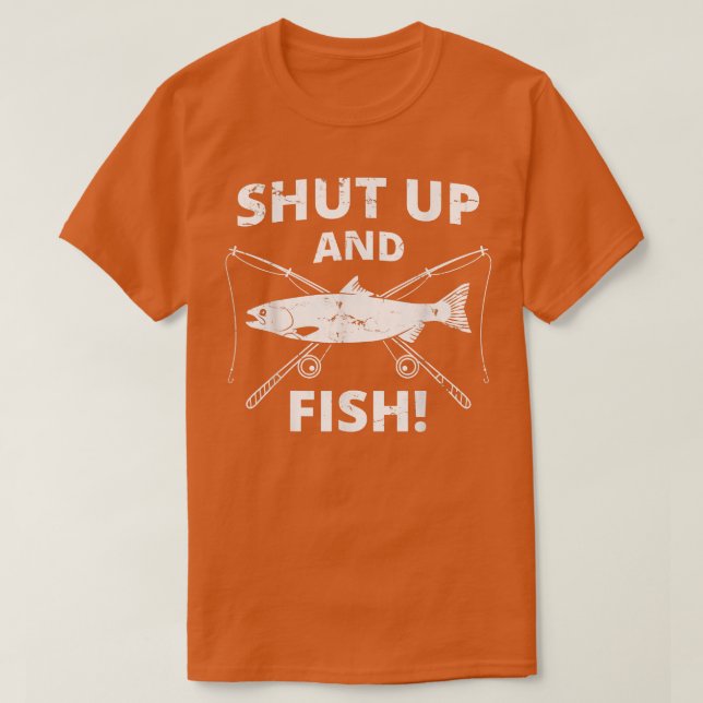 T-shirt Pêche Amusante Fermée Et Pêche Au Poisson  (Design devant)