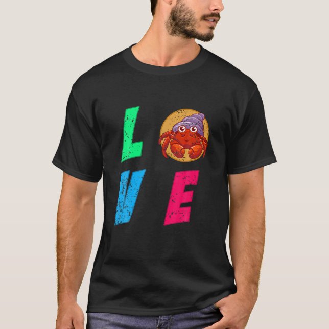 T-shirt Pêche Animaux de mer Créatures Crabes de poisson (Devant)