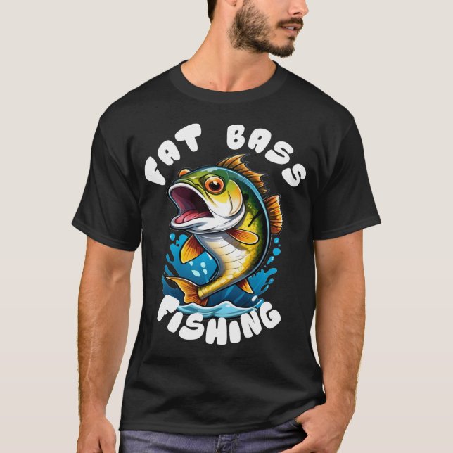 T-SHIRT PÊCHE AU BAR GROS (Devant)