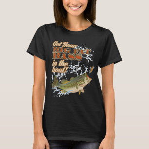 T-shirt Pêche au bass fun ! Obtenez le vôtre aujourd'hui !