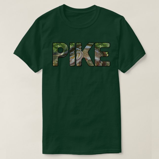 T-shirt Pêche au brochet (Design devant)