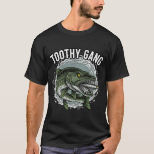 T-shirt Pêche au brochet Gang