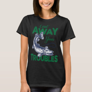 T-shirt Pêche au Brochet Lâchez Vos Soucis